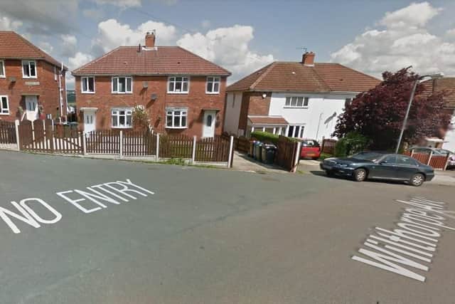 The attack took place at the junction of Wilthorpe Avenue and Wilthorpe Crescent in Barnsley. Picture: Google