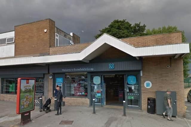 Ram raiders attempted to break into the Co-op in Ecclesfield
