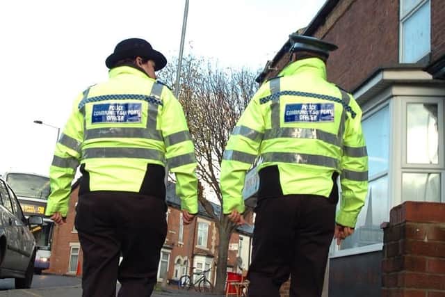 PCSOs on patrol in Sheffield