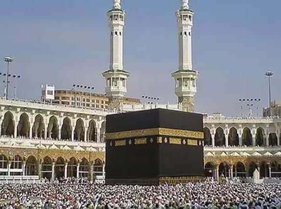 A previous Hajj pilgrimage
