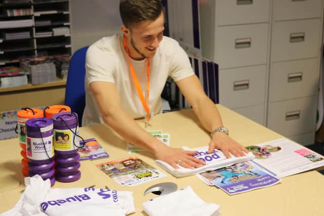 Will is a volunteer at Bluebell Wood, and supports the hospice every Thursday  turning his hand to everything from folding t-shirts and organising collection tins to posting out fundraising packs to their incredible supporters.