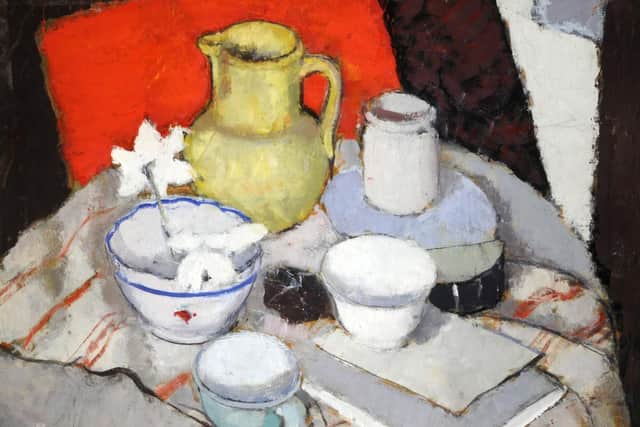 Anne Redpath, Still Life on a Table  Courtesy of the Artists Family, Bridgeman Images