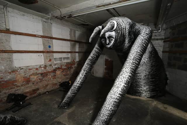 The Mausoleum of the Giants exhibition at the Eye Witness Works. Picture: Chris Etchells