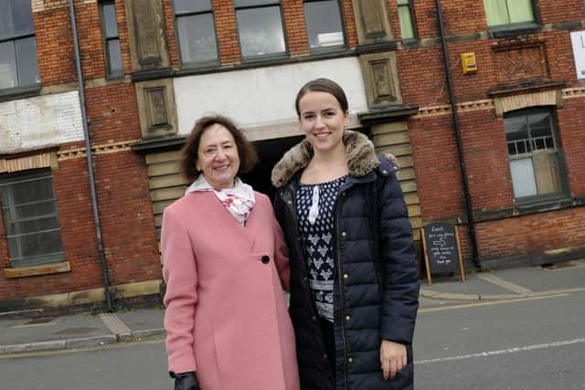 Hannah Brearley, pictured with Anne Brearley (left), believes she has inherited some of her great-great-grandfather's entrepreneurship (pic: Steve Ellis)