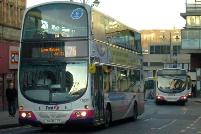 Buses in Sheffield will operate to different timetables over the Easter weekend.