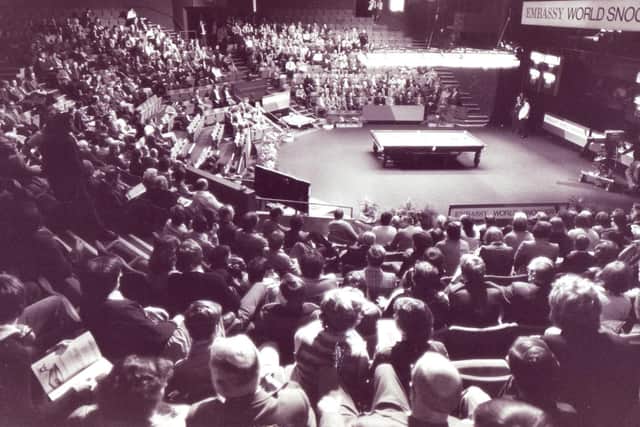 The Crucible first staged the World Snooker Championships in 1977.
