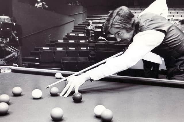 The Canadian star goes for glory in 1977 - the first year the contest was held in Sheffield.