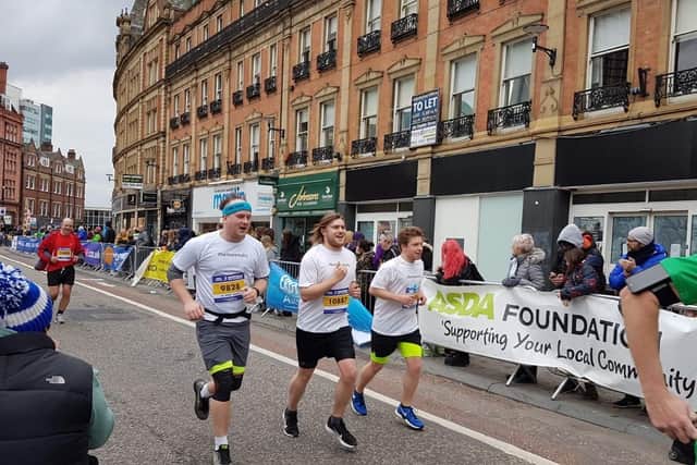 Staff from the Leadmill ran in Sarah's memory