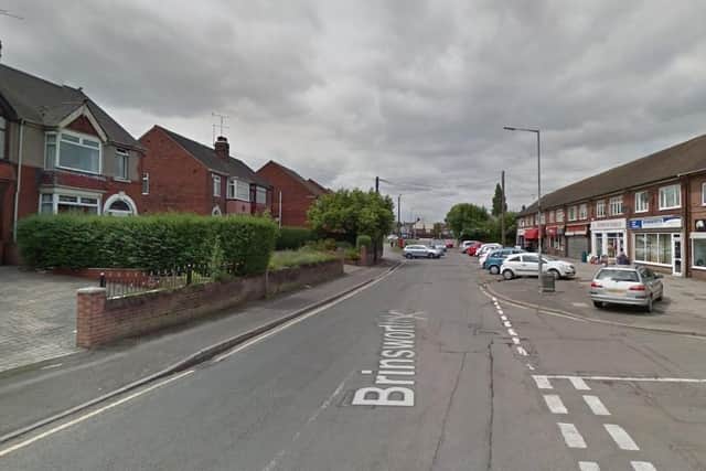 A teenage boy was struck by a stolen car in Brinsworth, Rotherham, last Friday night