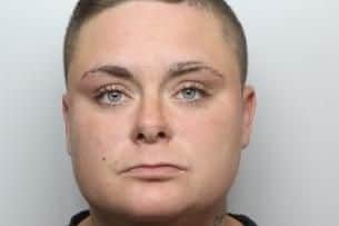 Tiffany Roberts was jailed for four years, during a hearing held at Sheffield Crown Court on Thursday