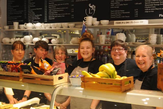 Staff at Lynne's Pantry, Surrey Street. Picture: Sam Cooper / The Star
