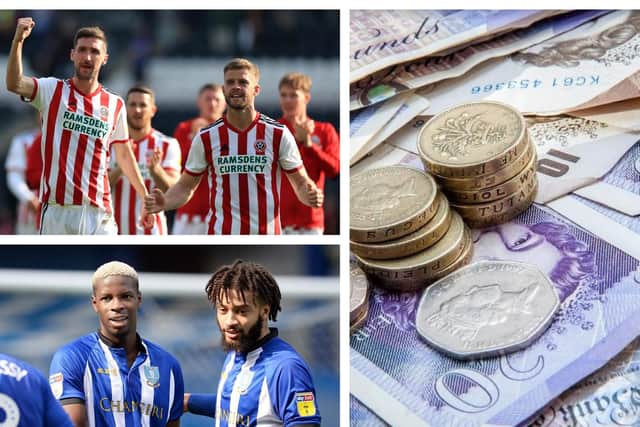 Sheffield Wednesday and Sheffield United are among 75 employers across the city to have published details of their gender pay gap