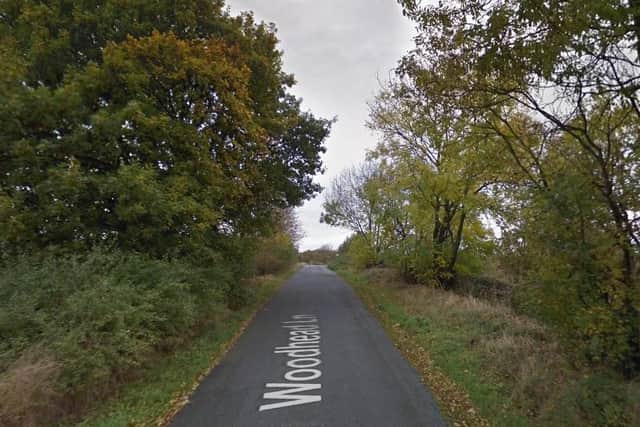A man was found seriously injured in Barnsley woodland