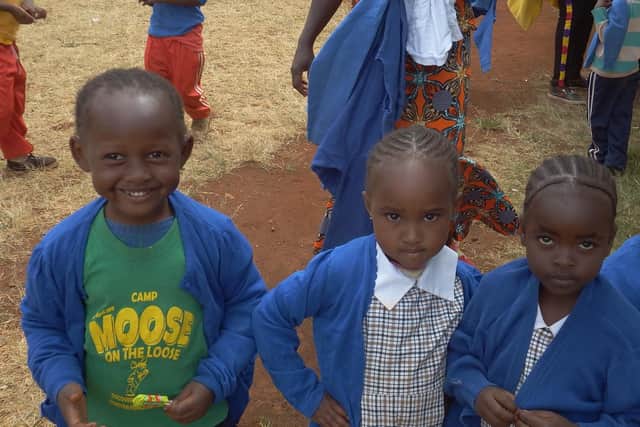 Primary school pupils have donated over 100large bags of school uniforms to children in Kenya.