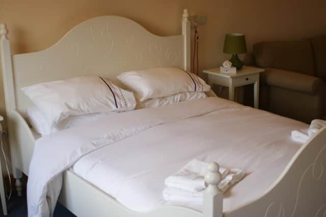 One of the familyrooms in one of the Bluebell Wood bereavement suites