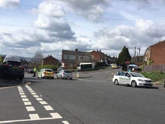 A man was shot in Wincobank, Sheffield, yesterday