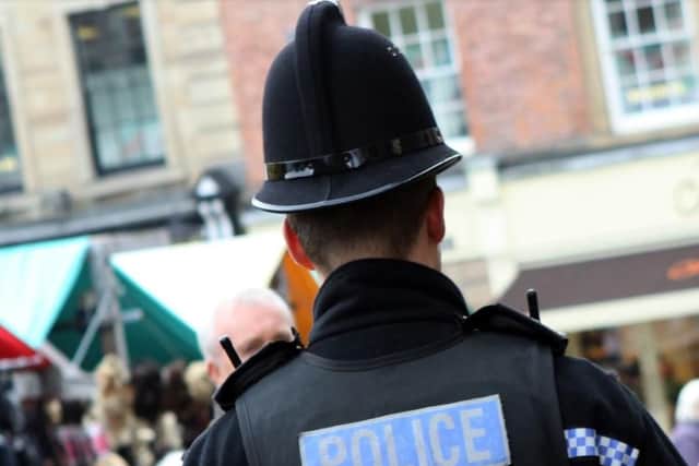 Police officers in Sheffield said they feel 'disgusted' at the theft of an elderly woman's purse, which contained a photo of her late husband
