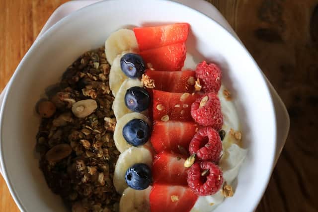 Food review at Reserved, Stannington Park. Homemade granola. Picture: Chris Etchells