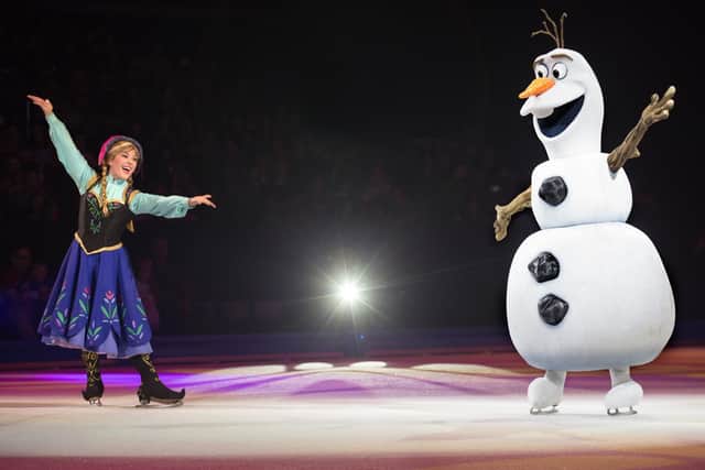 Let It Go and enjoy magical moments from Disneys Frozen