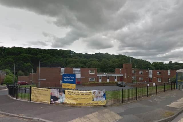The care home in Maltby.