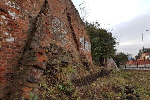 Bower Spring Cementation Furnace as it currently appears adjacent to the inner ring road