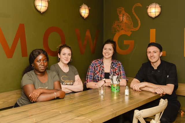 Mowgli on Ecclesall Road
Fatou Dibba, Serene Rhodes, Kate Bower and Alex North