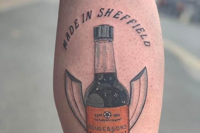 Another of Roy Palmer's Sheffield United-themed tattoos (pic: Roy Palmer)