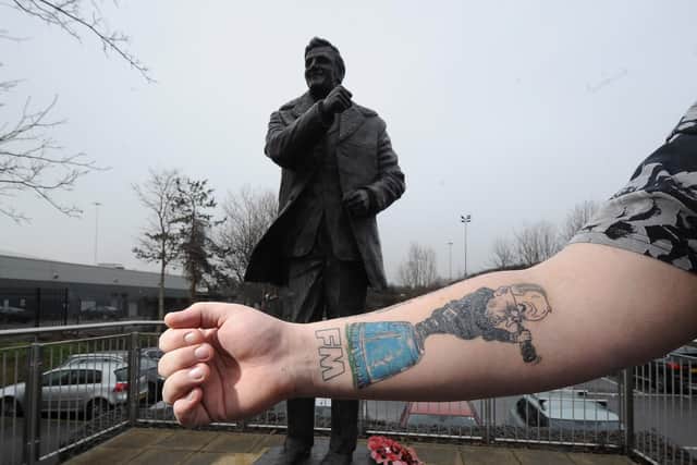 Danny Binks had a Marcelo Biesla tattoo on his arm after the Leeds United 'spygate' row.
