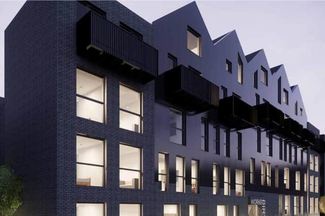 How the apartments will look. Picture: Coda Architects