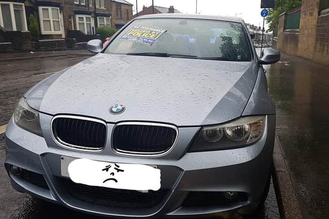 Car seized in Sheffield - Credit: SYP Operational Support