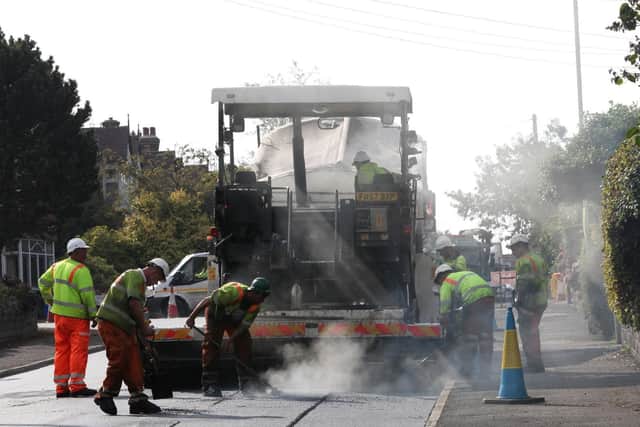 Sheffield Council said Amey had resurfaced around 65 per cent of the city's roads in the first five years