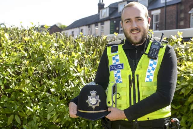 Special Constable Matthew Elliott who saved a man's life.