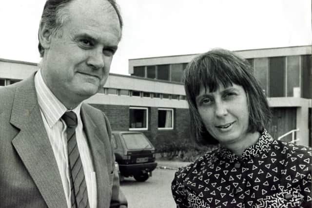 Ken Cook pictured at Jordanthorpe School, Sheffield, in 1990