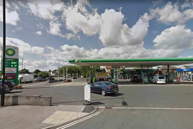 Gunman hunted over petrol station raid in Sheffield