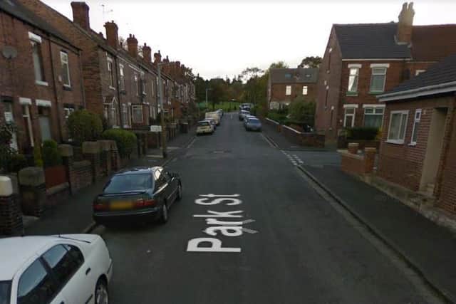 The fire broke out at a property in Park Street in Rawmarsh at around 3am this morning. Picture: Google Maps