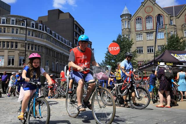 HSBC UK Let's Ride Sheffield 2018. Picture Chris Etchells