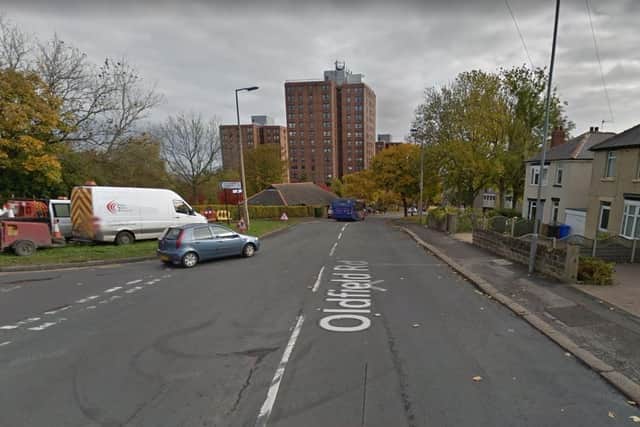 A motorcyclist was injured in a collision in Sheffield