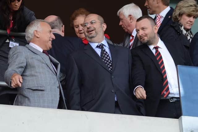 Sheffield United owners Kevin McCabe and Prince Abdullah bin Mosaad bin Abulaziz Al Saud