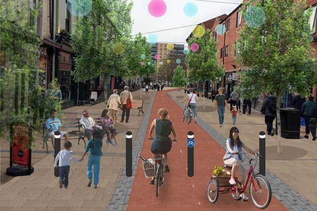 How Division Street could look with greener infrastructure