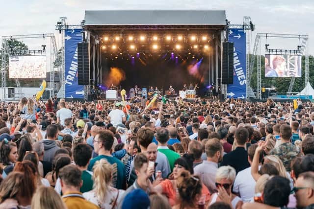 The crowds at Tramlines 2018