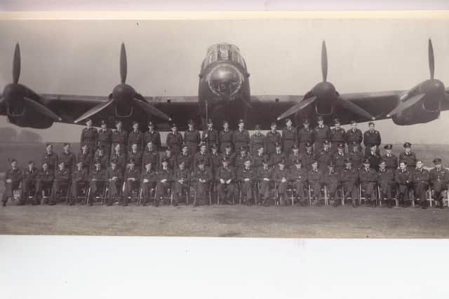 A World War Two Lancaster Bomber squadron