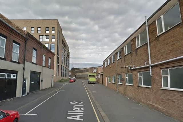 A dishwasher fire broke out at a fourth floor flat in Allen Street, Kelham Island just after midnight on Sunday, June 16. Picture: Google Maps