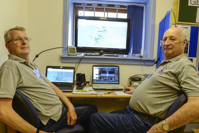 Sheffield Wireless Society celebrate their 100th anniversary. Dave Shaw and David Wright with some of the digital equipment. Picture: Dean Atkins