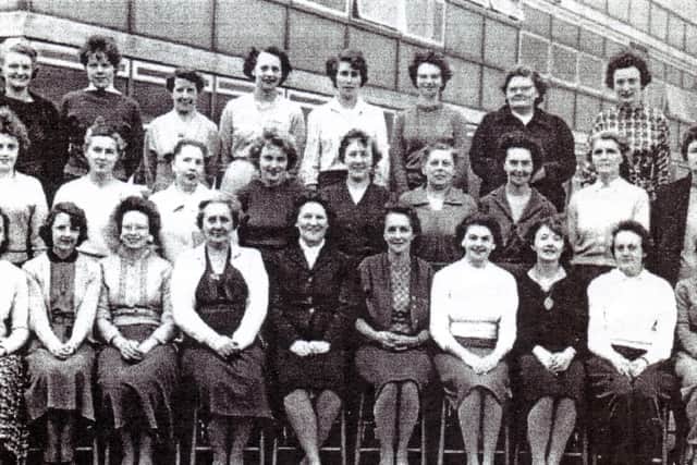 Teachers at Jordanthorpe Secondary Modern Girls School, Dyche Lane, Norton, around the time it opened in 1959/1960

Submitted by Julia Taylor, 173 Derby Street, Sheffield, S2 3NQ - pupil at Jordanthorpe from 1959 to 1962 - then Julia Barrett