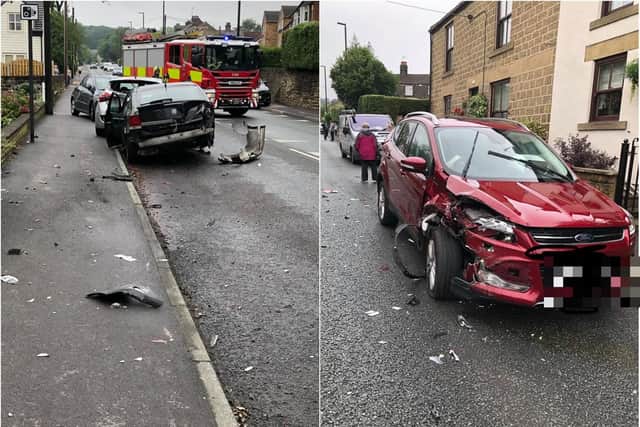 Crash in Sheffield - Credit: Caroline Futter