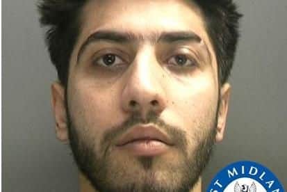Zain Hussain, 24, who has links to Rotherham,  is wanted by West Midlands Police