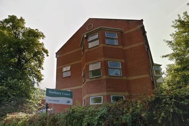 Norbury Court care home, on Devon Road, in Sheffield (pic: Google)
