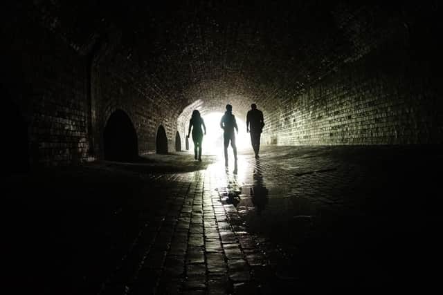 Urban caving in the culverted rivers beneath Sheffield city centre (pic: Robin Heath)