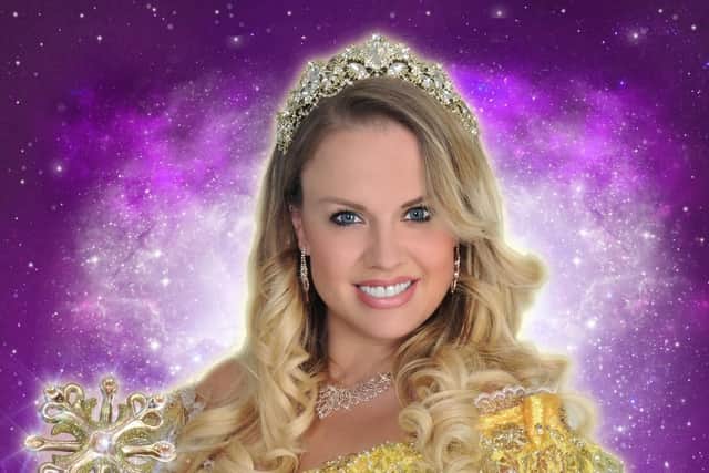Joanne Clifton as the Fairy in theSheffield Lyceum pantomime Cinderella