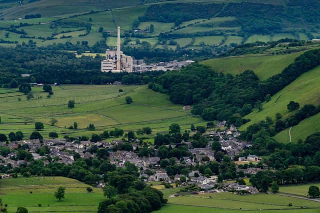 Hope Cement Works in the Hope Valley